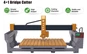4+1 Stone Bridge Cutter Machine